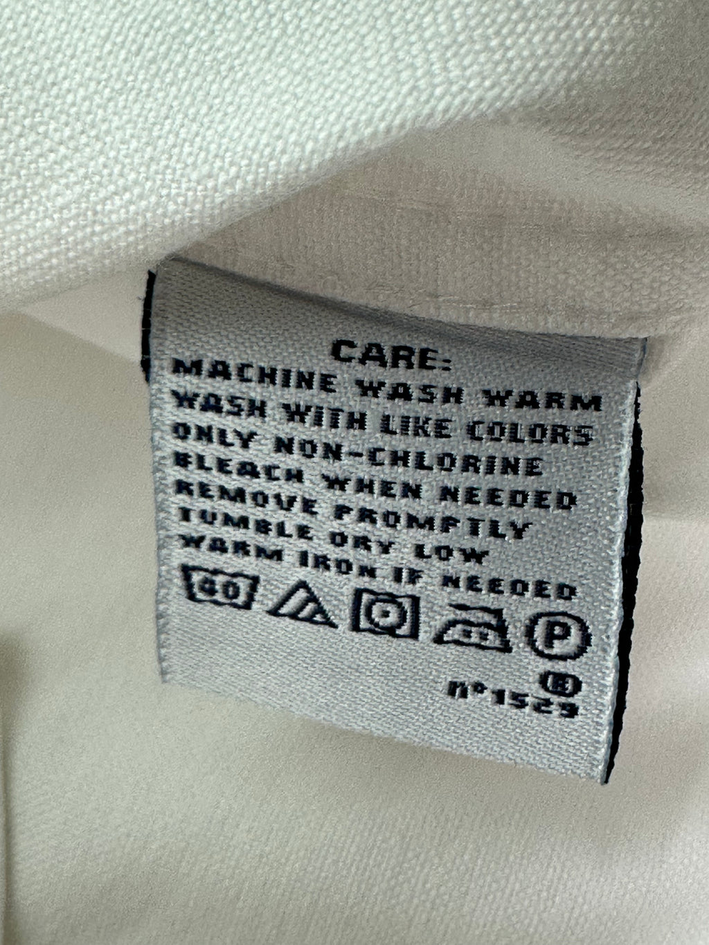 Vintage Ralph Lauren Sport Women’s 14 White Oxford Crest Contrast Collar Shirt