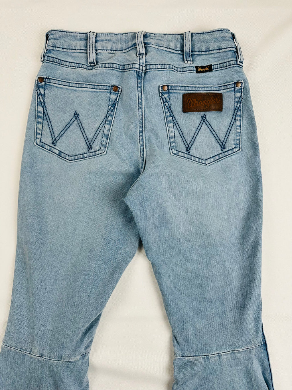 Wrangler Retro Premium Women’s 27x36 High Rise Embellished Trumpet Flare Jeans