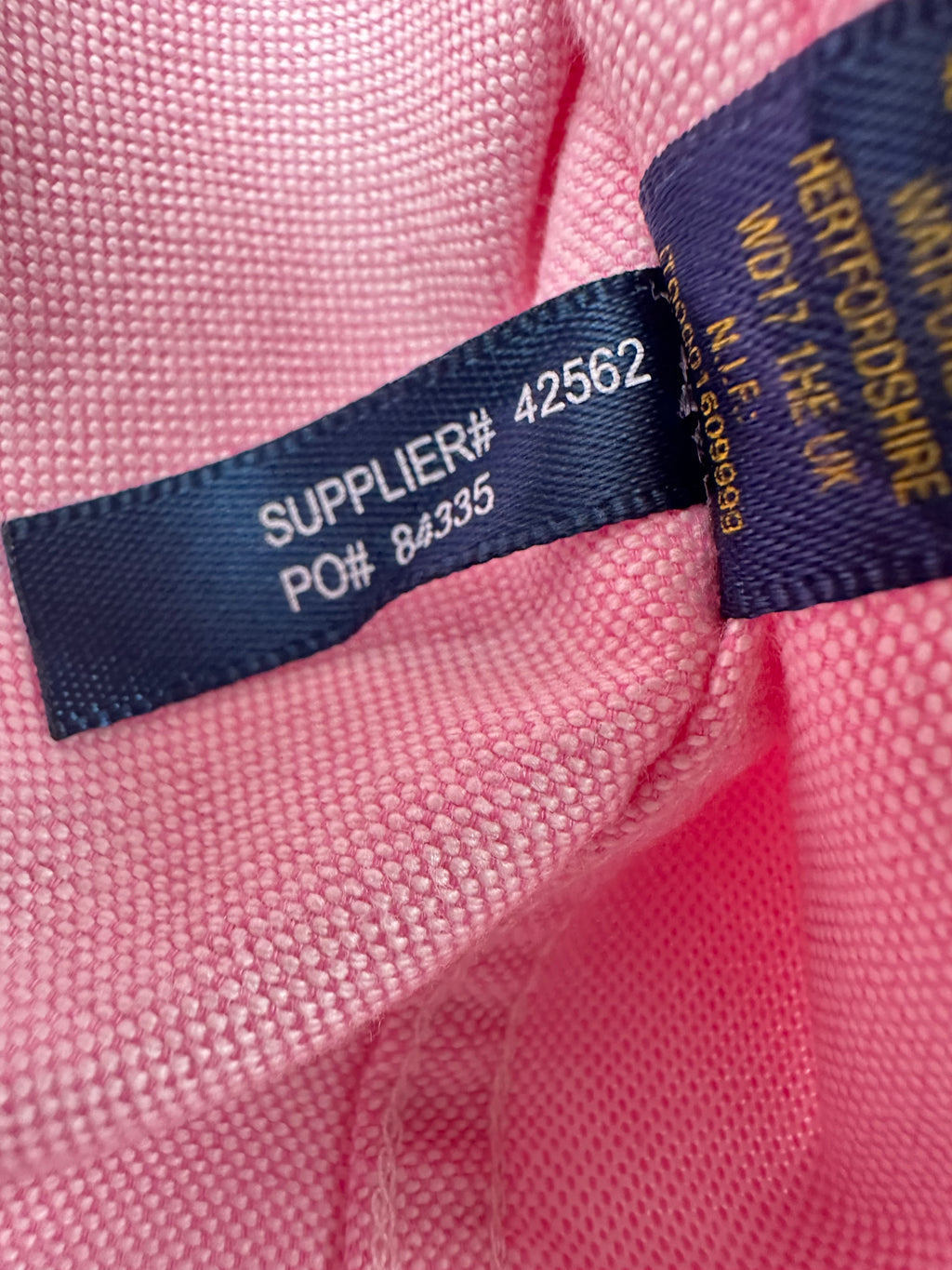Ralph Lauren Rugby Women’s Size 2 Pink University Oxford Contrast Collar Shirt
