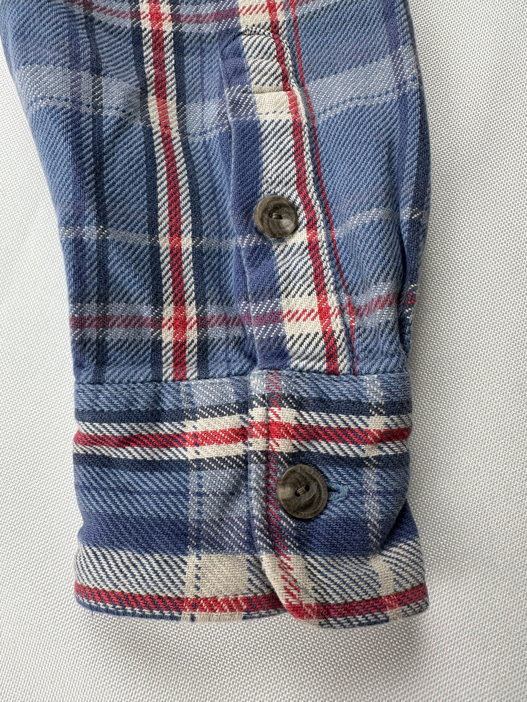 Vintage 2004 Ralph Lauren Rugby Plaid Flannel Shirt Suede Elbow Patch Womens 6